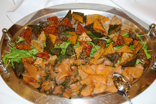Fish Buffet Rakeback Fish Buffet Stock Photo - Download Image Now - Buffet, Bun - Bread ...