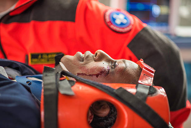 istock Close up of patient in emergency room 526124908