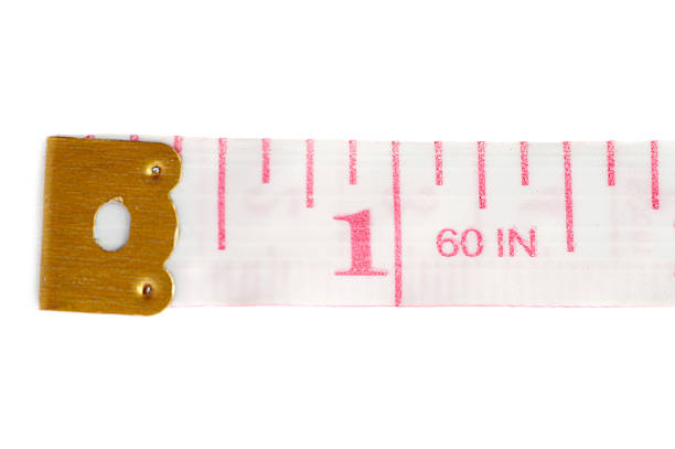 istock Tailor measuring tape isolated over the white background 526125234