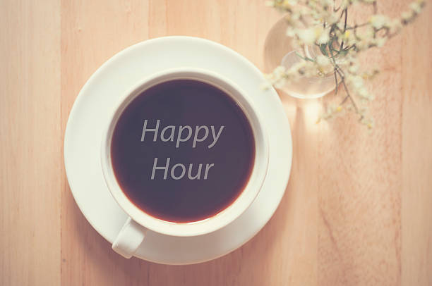istock Coffee black espresso on wood table 526126606