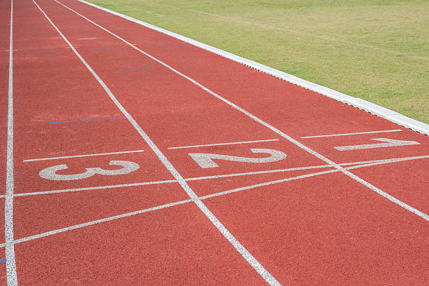 istock Running track for the athletes background 526126914