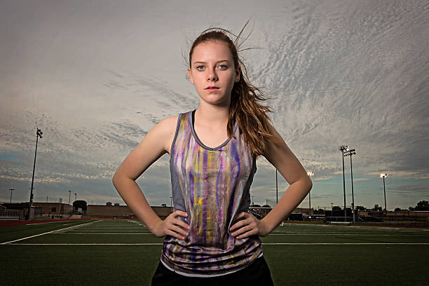 istock Female at Soccer Field 526129550