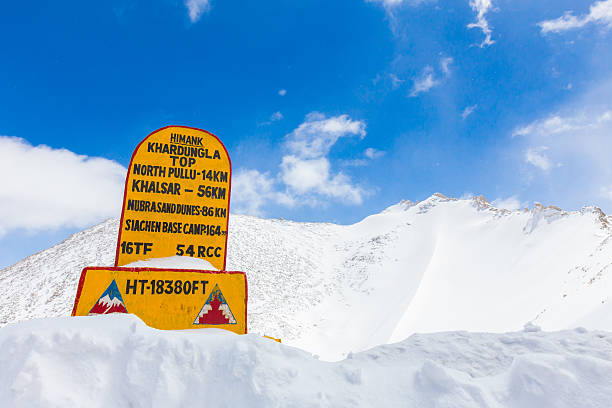 istock Khardung La Top Leh, Ladakh, India 526129610