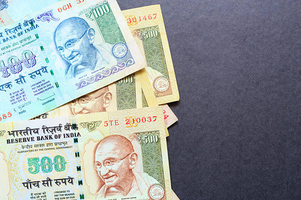 istock Indian Currency Rupee bank notes 526131260