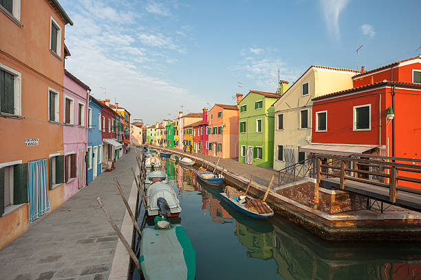 istock view from the Burano island, Venice 526137208