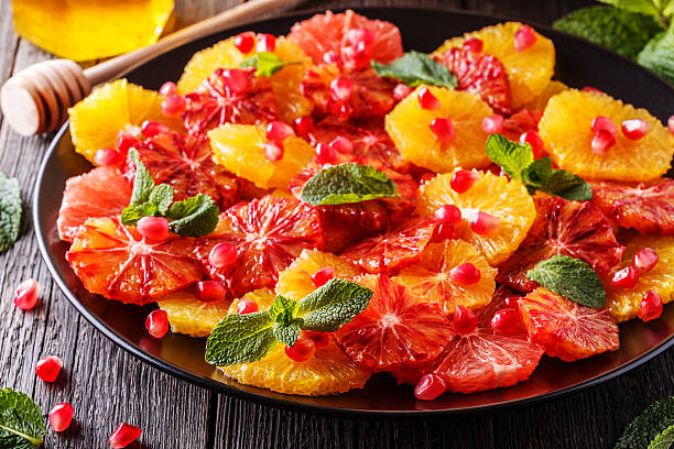 istock Homemade Citrus Salad with Grapefruit and Oranges. 526137936