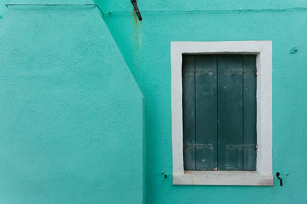 istock View of a closed balcony from Burano island, Venice 526141812