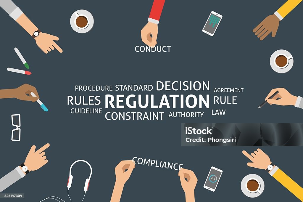 Regulation Vision Vector Regulation Concept Stock Illustration - Download Image Now ...
