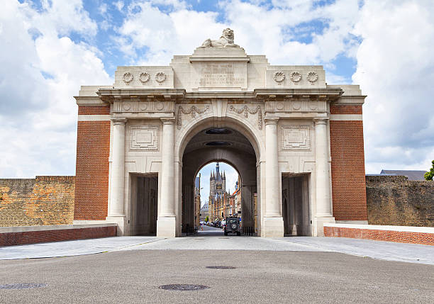 istock Menin Gate - World War I memorial in Ypres 526149313