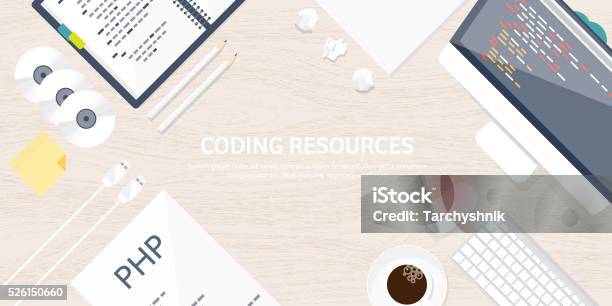Programming Coding Flat Computing Background Code Hardware Software Web ...