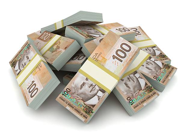 istock Canadian money concept 526150822