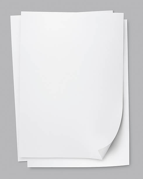 istock three sheets of memo papers isolated on white. 526152664