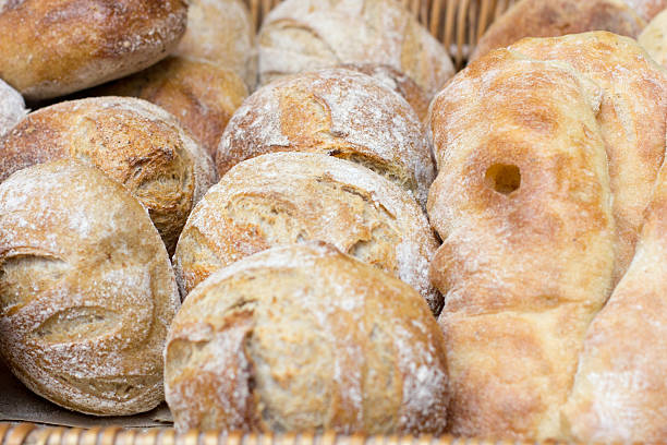 Bread in Borough Market, London
