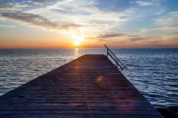 istock sea sunset from the pier 526153943