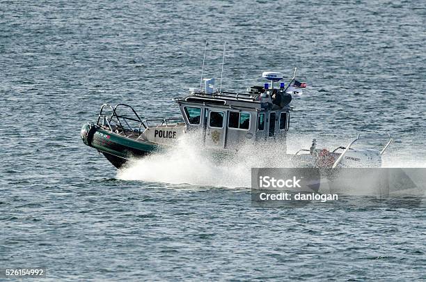 Environmental Police Patrol Boat Stock Photo - Download Image Now - Authority, Autumn, Bristol County - Massachusetts