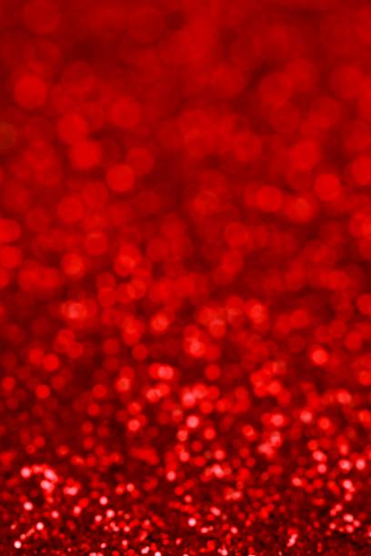 istock Christmas New Year Red Glitter background. Holiday abstract texture 526155709