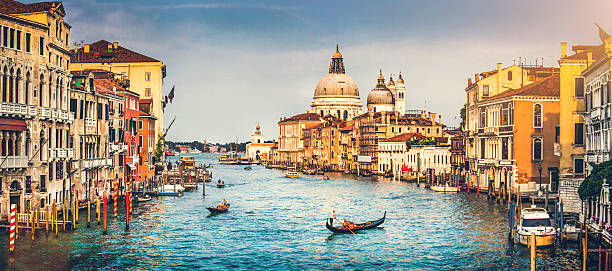 istock Canal Grande sunset panorama, Venice, Italy 526179609