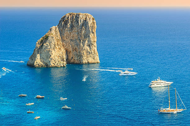 istock Capri island and Faraglioni cliffs,Italy,Europe 526180525