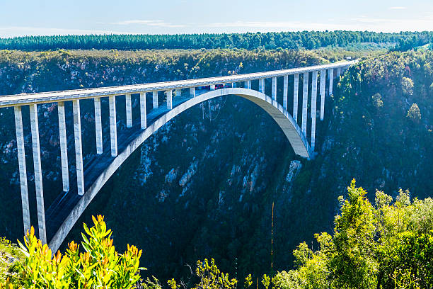 The worlds highest bungy jumping at Bloukrans