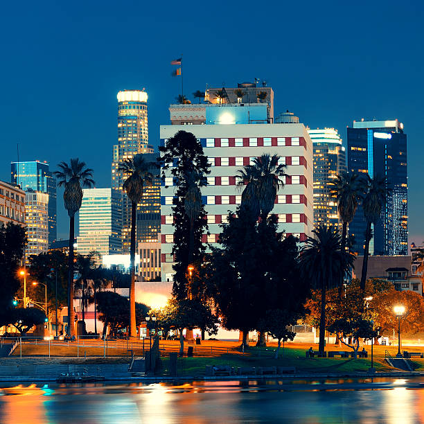 istock Los Angeles at night 526181639