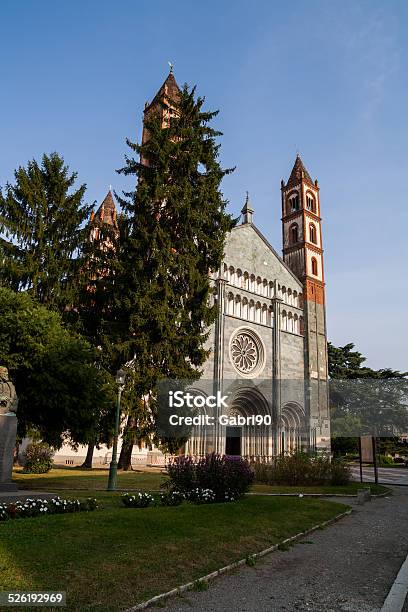 Basilica Of Santandrea Vercelli Piedmont Italy Stock Photo - Download Image Now - Architecture, Art, Art And Craft