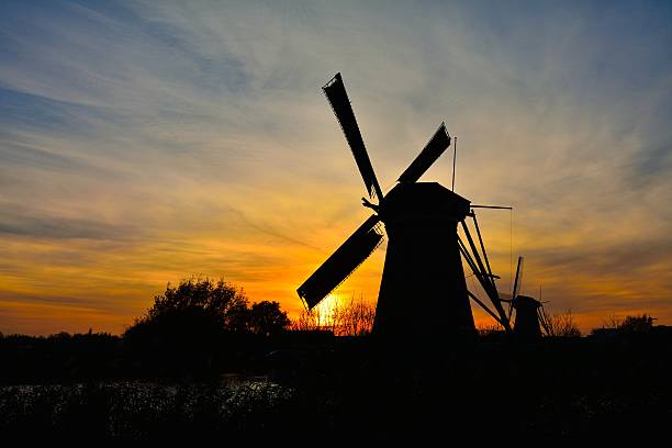 istock The World Heritage Kinderdijk Windmill in the Netherlands 526194909