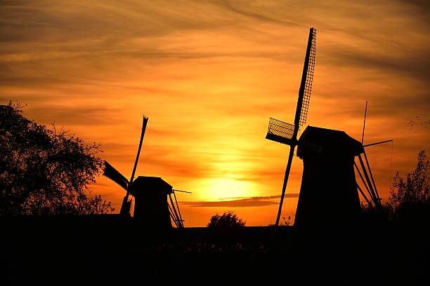 istock The World Heritage Kinderdijk Windmill in the Netherlands 526194913