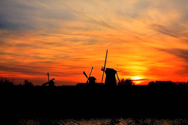 istock The World Heritage Kinderdijk Windmill in the Netherlands 526194919