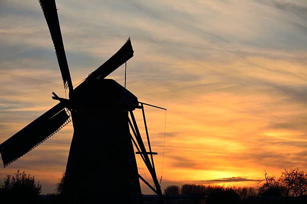 istock The World Heritage Kinderdijk Windmill in the Netherlands 526194935