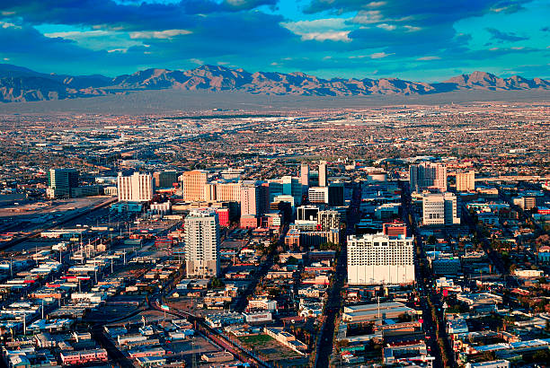 istock Las Vegas aerial view 526195883