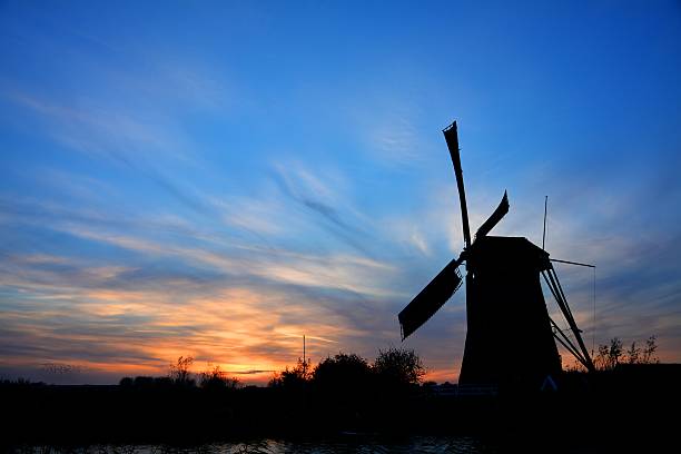 istock The World Heritage Kinderdijk Windmill in the Netherlands 526196215
