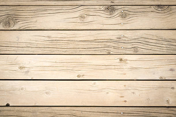 istock Grunge natural wood plank texture background. 526197961