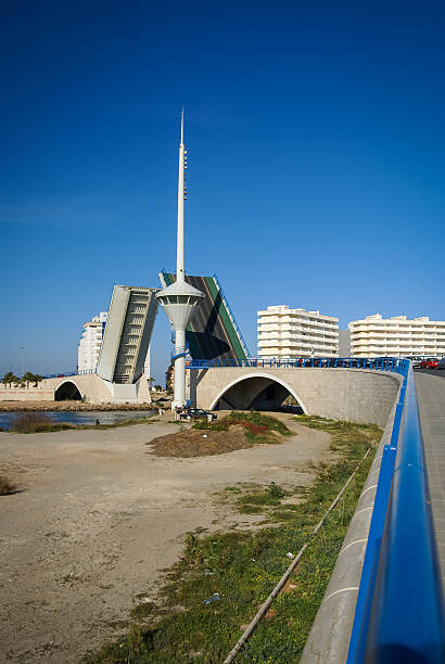 istock Drawbridge at La Manga, Valencia and Murcia, Spain 526198955