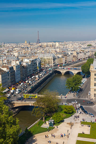 istock View of Paris from Notre Dame cathedral 526199509