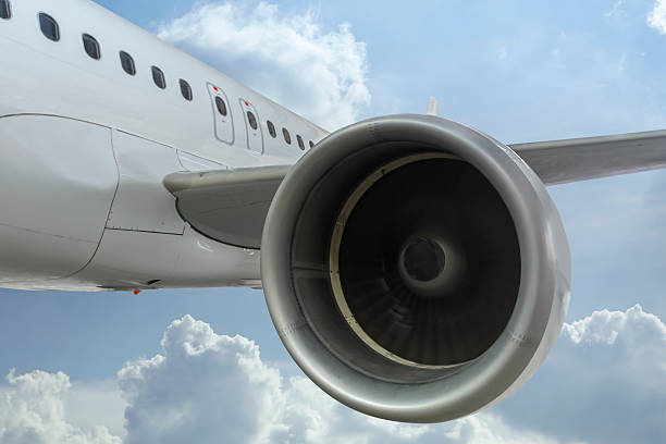 istock Detail of Jet Engine inflight 526199693