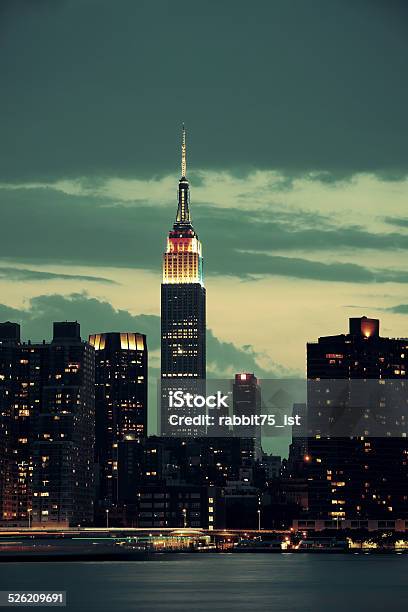 Empire State Building Night Stock Photo - Download Image Now - Architecture, Cityscape, Empire State Building