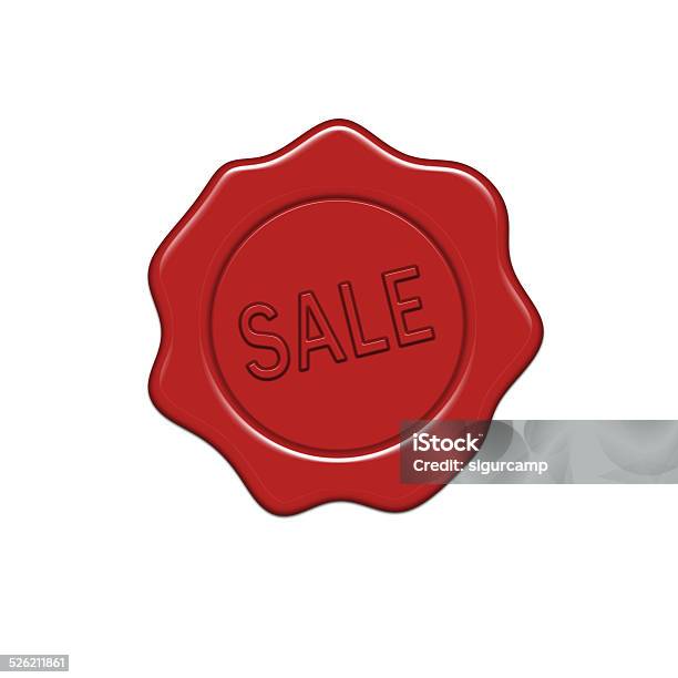 Sale Wax Seal Stock Illustration - Download Image Now - Abstract, Antique, Award