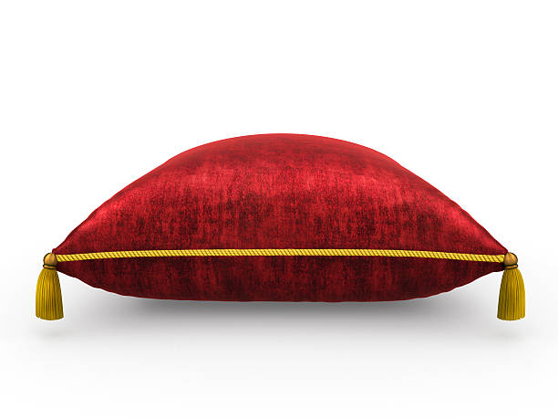 istock royal red velvet pillow on white background 3 526213355