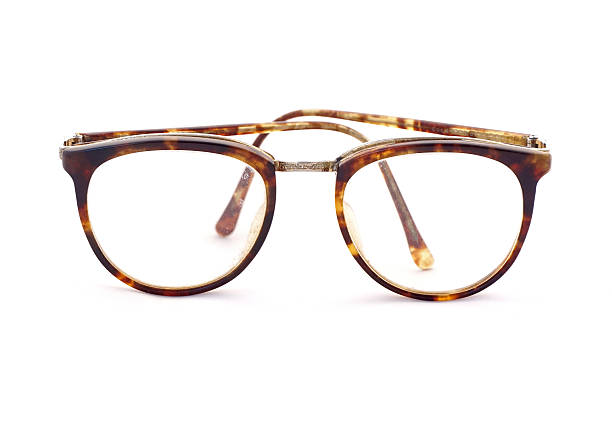 istock vintage glasses isolated on a white background 526216721
