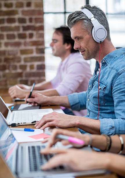 istock Business man at the office 526224219
