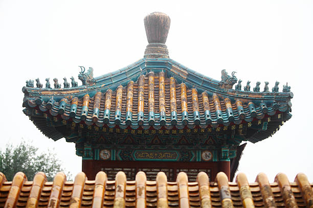 istock Chinese roof tops 526224279