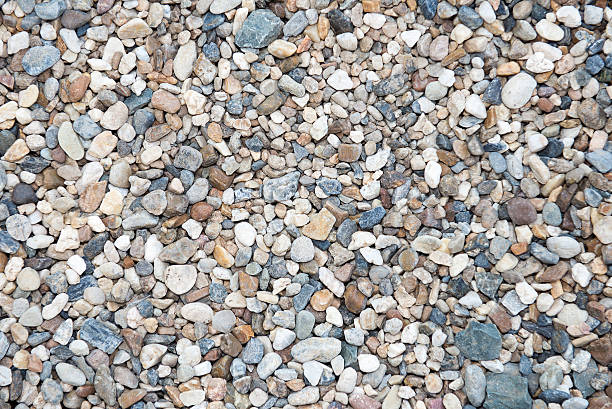 istock Pebbles background - instagram filter. Small stones on the beach 526224801