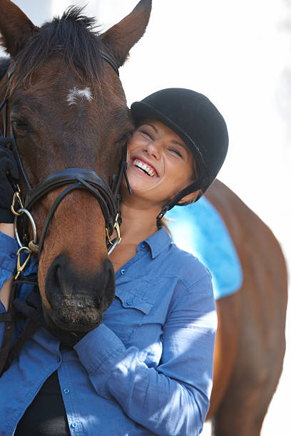 istock She loves her horse 526226157