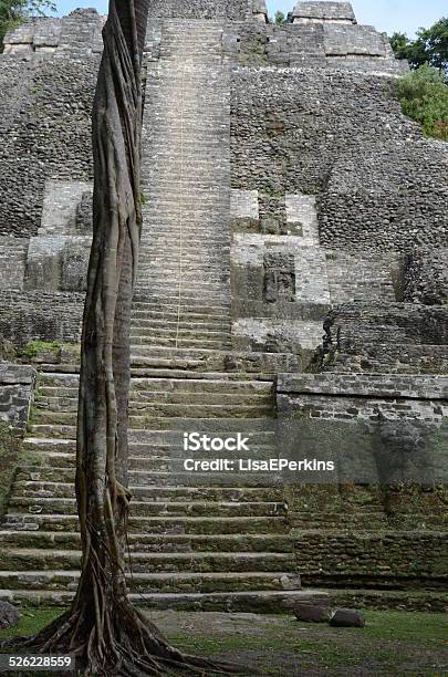 Stairs Ascend A Mayan Temple Stock Photo - Download Image Now - Altar, Ancient, Ancient Civilization