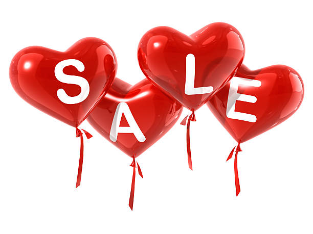 istock Sale Balloon Hearts 526237083