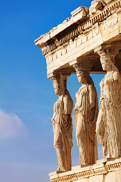 istock Statues of Erechtheion in Athens, Greece 526238739