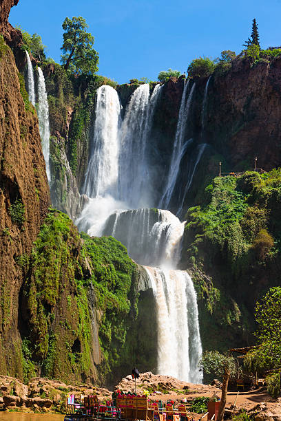 istock Cascade at Cascades D'Ouzoud waterfall in Morocco 526239029