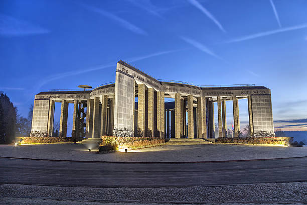 istock World War II memorial in Bastogne, Belgium 526240059