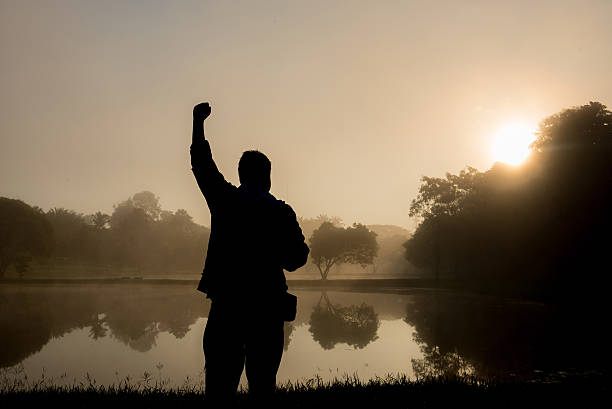 istock Silhouette of a Man with a view 526244237