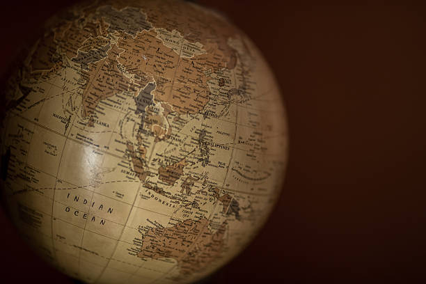 Asia Pacific on Globe
